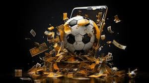 Grafik multiplikator Crash menunjukkan kurva naik dengan tombol cash out
